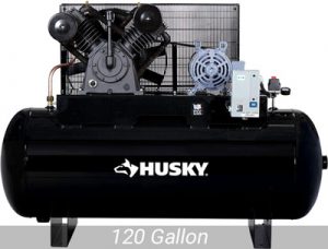 Husky 120 gallon air compressor Husky 120 gallon air compressor